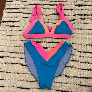 Colorful Women's Bikini Set